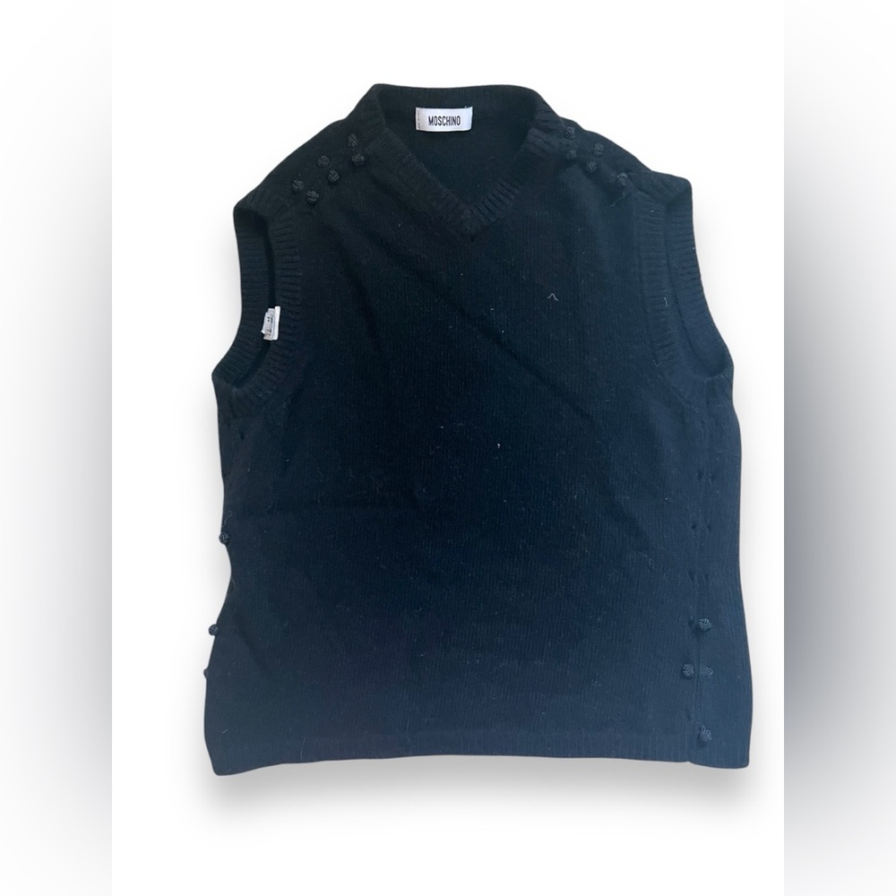 Vintage Moschino Mohair Vest (fits a size XS - S
